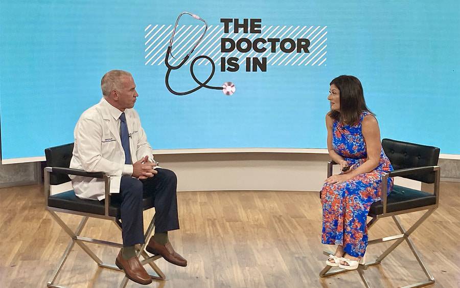 Dr. Doug Gibson on CBS 8 for
