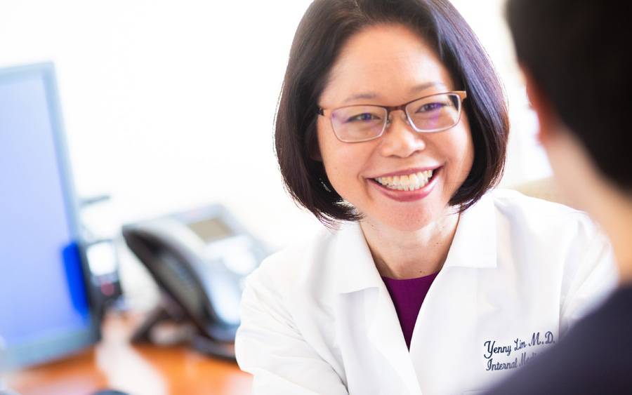 Internist Yenny Lim, MD, provides primary care services through the Private Internal Medicine Center (PIMC) of Scripps Clinic, a concierge primary care practice.