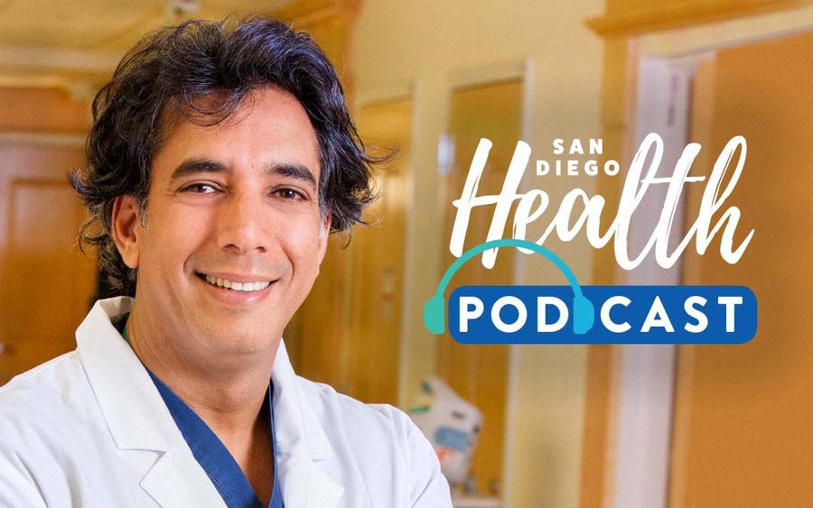 Dr. Sean Daneshmand, OB-GYN, discusses hypertension and pregnancy in SD Health podcast.