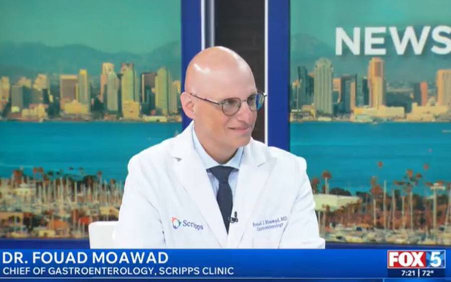 Dr. Moawad appeared on Fox 5 to discuss the new options the FDA approved for colorectal cancer screening.