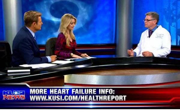 Dr. Heywood at KUSI News. Scripps Health San Diego