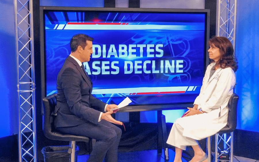 Dr. Athena Philis-Tsimikas discusses diabetes decline with KUSI.