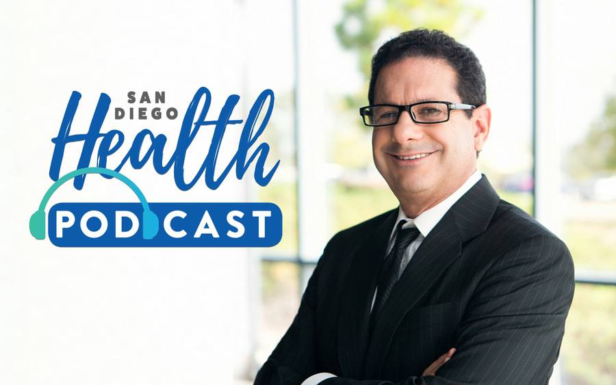 Dr. Paul Teirstein, an interventional cardiologist at Scripps Clinic, discusses TAVR heart valve replacement procedure in San Diego Health podcast episode.