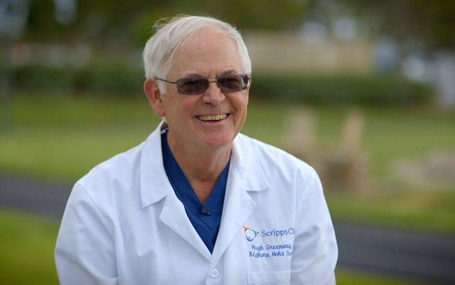 Hugh Greenway, MD, chairman of Mohs and dermatologic surgery at Scripps Clinic, discusses skin cancer treatment.