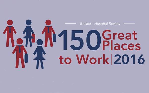 Scripps Health San Diego, Makes the Top 150 Great Place to Work List.