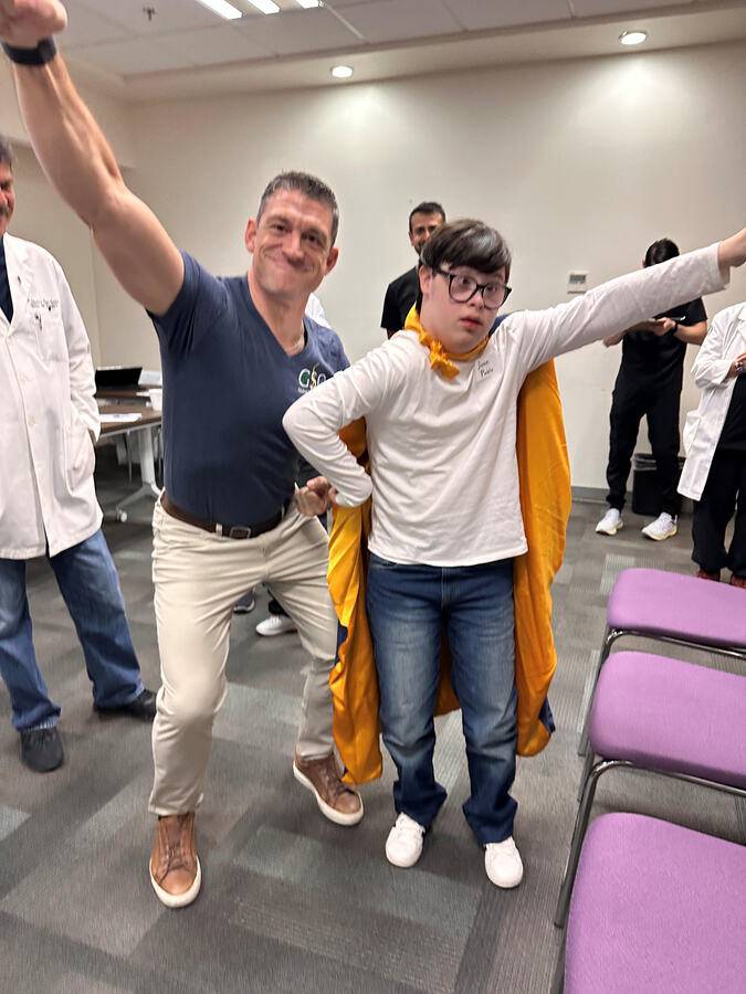 Gregory Mundis, MD photo on a medical mission.