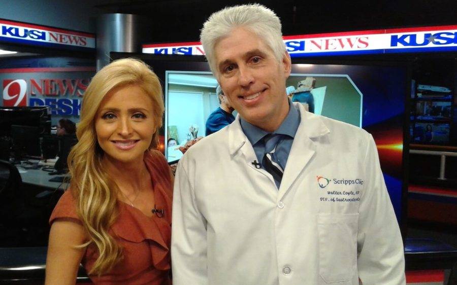 A Scripps doctor and a KUSI TV news anchor talk about recent colorectal cancer findings published in a study.
