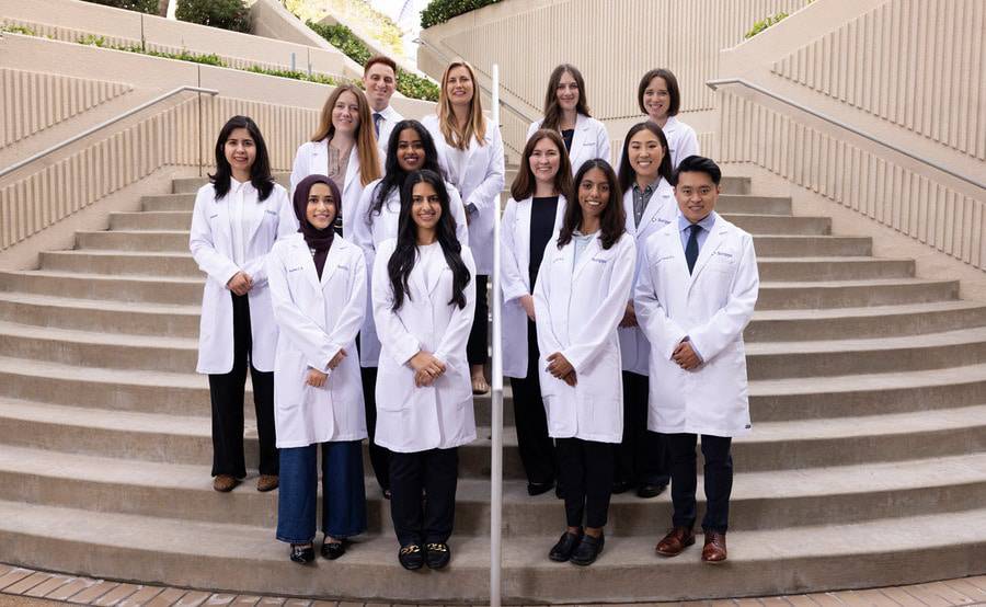 Members of the Scripps Mercy Internal Medicine Residency program gather for a photo.