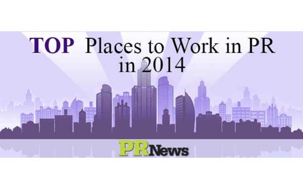 Scripps Health was recognized by PR News as one of 2014 Top Places to Work in Public Relations (PR).