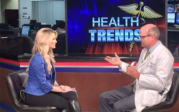 KUSI TV health segment interview features Steven Steinhubl, MD