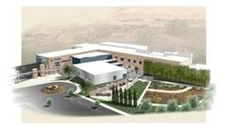 Scripps proton therapy center exterior rendering cms