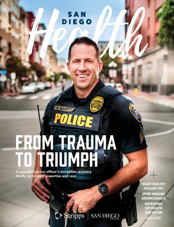 San Diego Health Magazine Cover - Winter 2025 issue