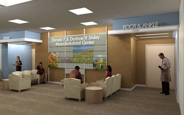 Shiley Musculoskeletal Center Rendering