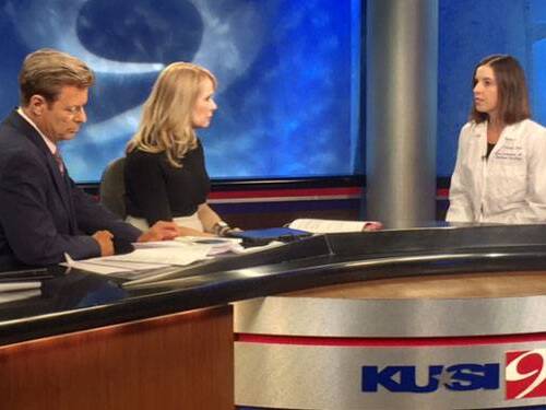 Dr. Carrie Costantini of Scripps Health, San DIego, on KUSI