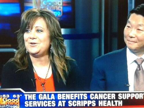 Gala Benefits at Scripps Health San Diego: Robin Rady and Dr. Ray support Cancer