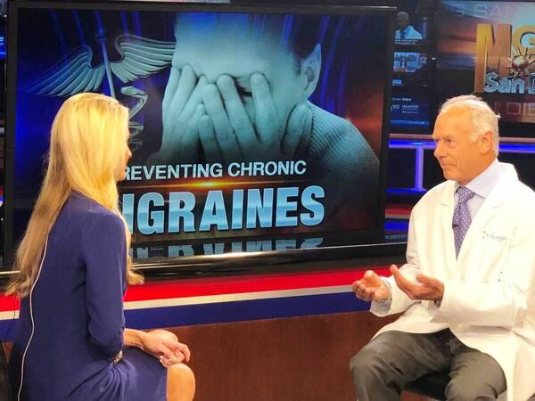 Jack Schim, MD, a Scripps neurologist, discusses a new FDA-approved drug to treat migraine headaches with KUSI anchor Lauren Phinney.