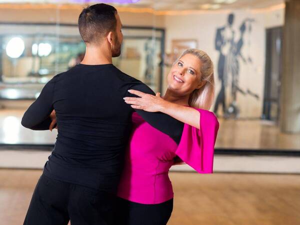 Suanne Summers is a Scripps patient who underwent back surgery at Scripps and was featured in a story in the Del Mar Times on her return to ballroom dancing after spinal surgery.