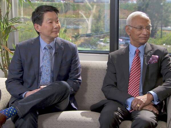 Radiation oncologists Ray Lin, MD, and Prabhakar Tripuraneni, MD, discuss radiation therapy advancements in Scripps San Diego Health video.