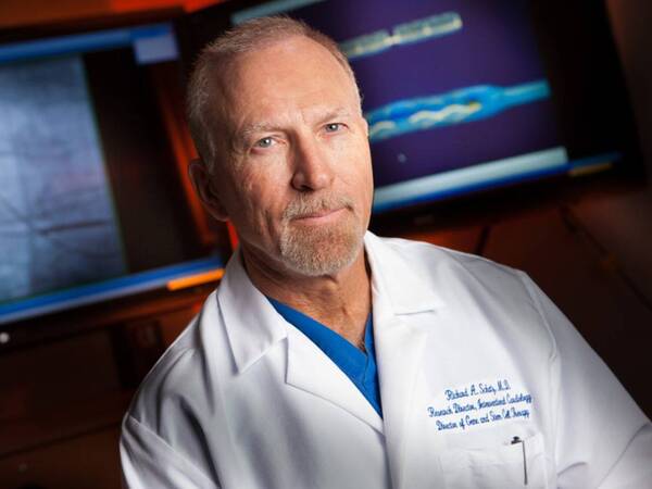 Dr. Richard Schatz, cardiology, recently won a prestigious international award for his work on stents.