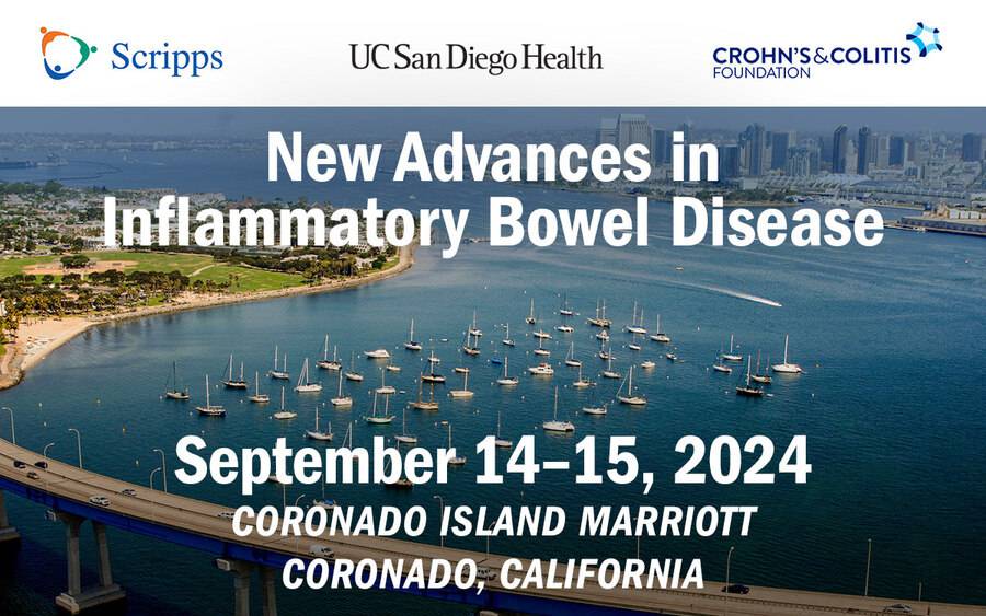 New Advances in Inflammatory Bowel Disease - Sept. 14-15, 2024 - Coronado Island Marriott