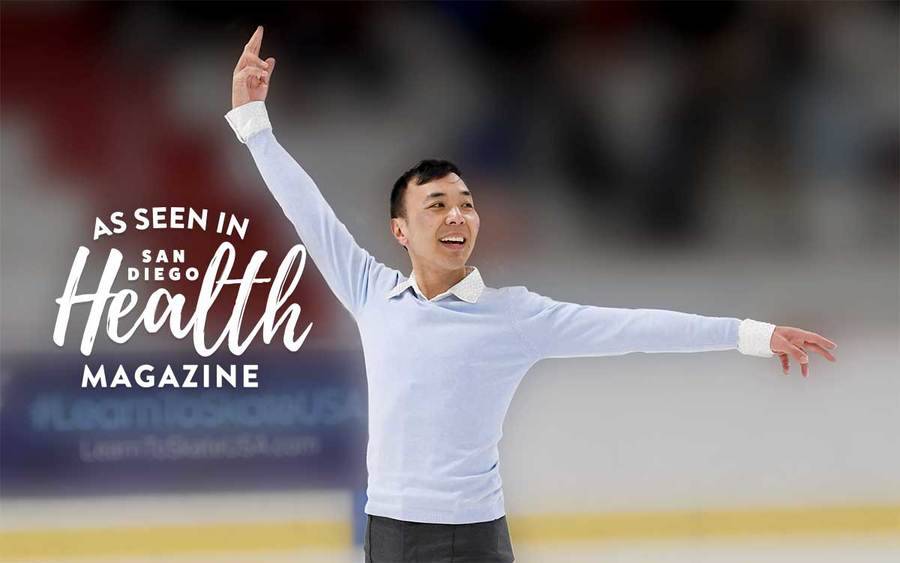 Brian Kim, MD, Scripps Coastal Medical physician and gold medalist U.S.in Adult Figure Skating Championship