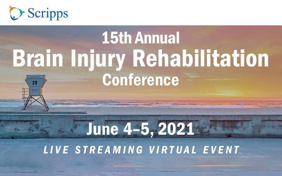 A banner for this conference in June 2021 shows a lifeguard stand on a beach.