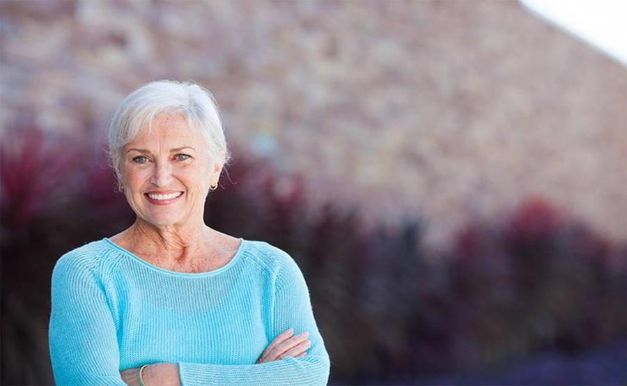 Breast cancer patient Bev Grant represents the confidence women have in breast cancer treatment at Scripps.