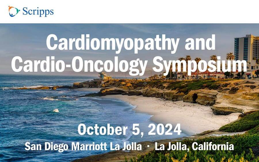 Cardiomyopathy and Cardio-Oncology Symposium - Oct. 5, 2024 - San Diego Marriott La Jolla