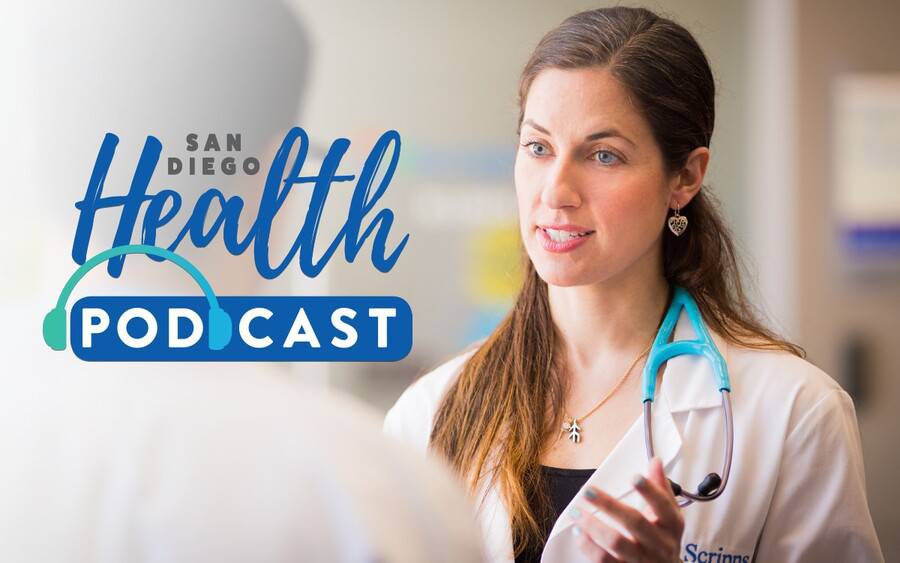 Scripps Clinic pediatrician Mackenzie Coffin, MD, San Diego Health podcast.