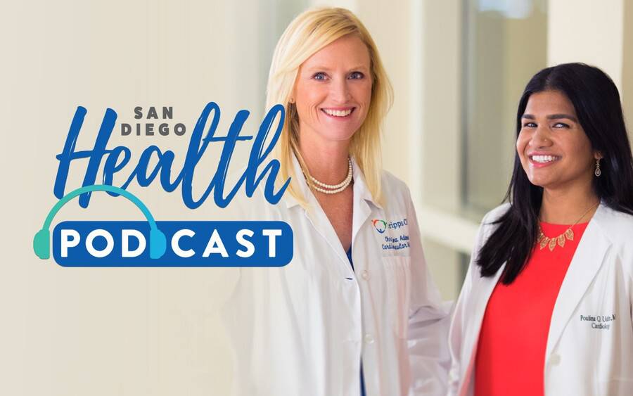 Christina Adams, MD, Poulina Uddin, MD, cardiologists.