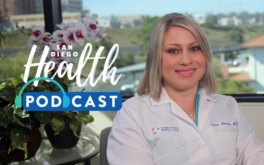 Dr. Shirin Alonzo, pediatrician, discusses ADHD on San Diego Health podcast.
