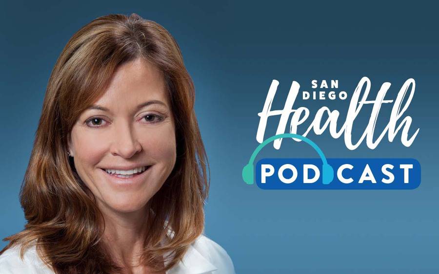 Dr. Katrina Kelly, OB-GYN, discusses perimenopause and menopause on San Diego Health podcast.