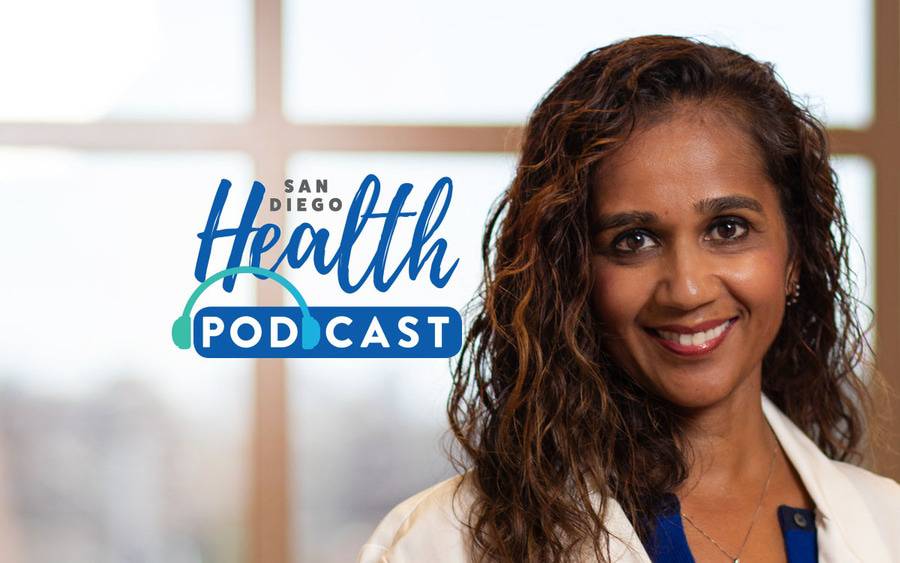 Dr. Saima Lodhi, internal medicine, discusses millennial health issues in San Diego Health podcast.