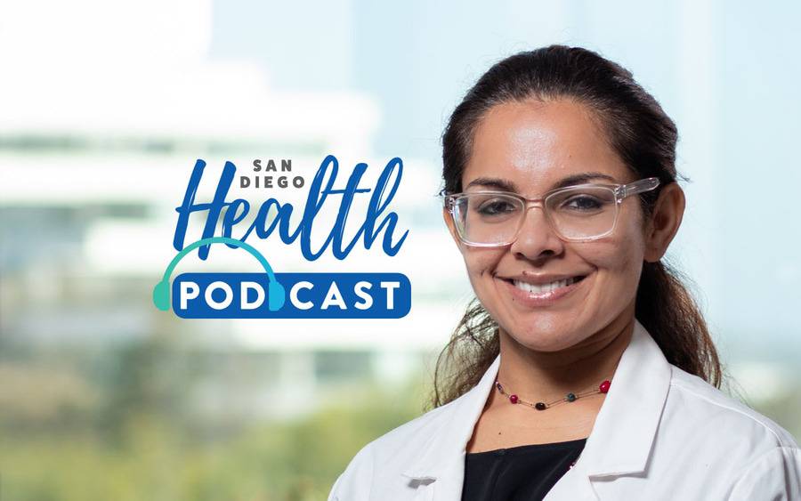 Dr. Raizada discusses urinary tract infections in San Diego Health podcast.