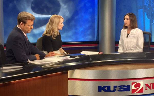 Dr. Carrie Costantini of Scripps Health, San DIego, on KUSI