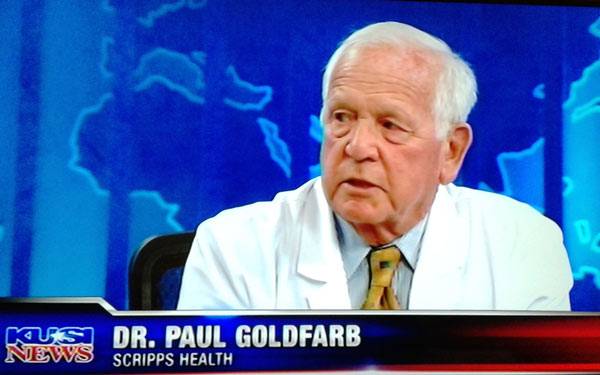 Dr. Paul Goldfarb of Scripps Health on KUSI Oct 2015