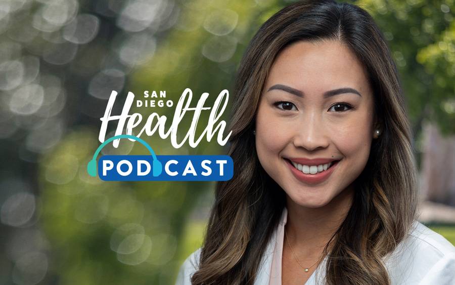 Dr. Quan is featured in San Diego Health podcast discussion on healthy eyes, cataracts and vision loss, eye irritation.