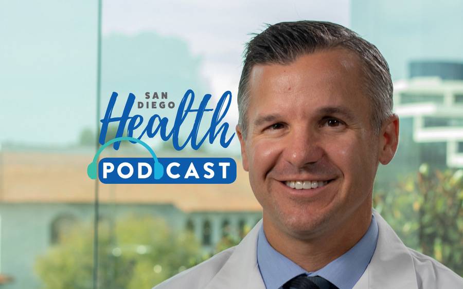 Dr. Cork discusses tachycardia on San Diego Health podcast.