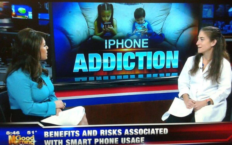 Dr. Danial Lindenberg, Scripps pediatrician, discusses smartphone addiction on KUSI
