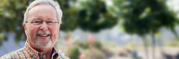 Alan Simpson was treated at the Scripps Proton Therapy Center in San Diego, California.