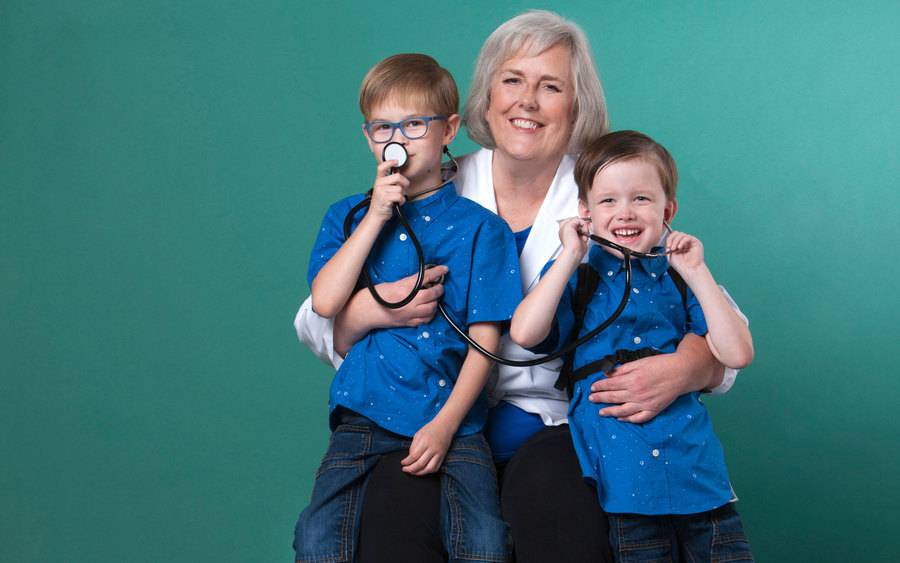 Two siblings and their family found the right pediatrician at Scripps