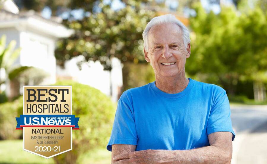US News & World Report awarded Scripps as one of the best hospitals in the nation for Gastroenterology & GI Surgery.