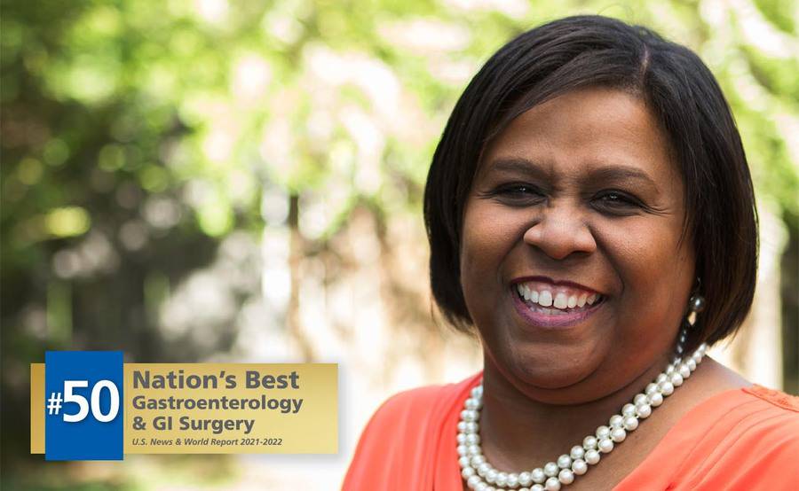 US News & World Report Banner for Best Hospitals in the Nation for Gastroenterology & GI Surgery