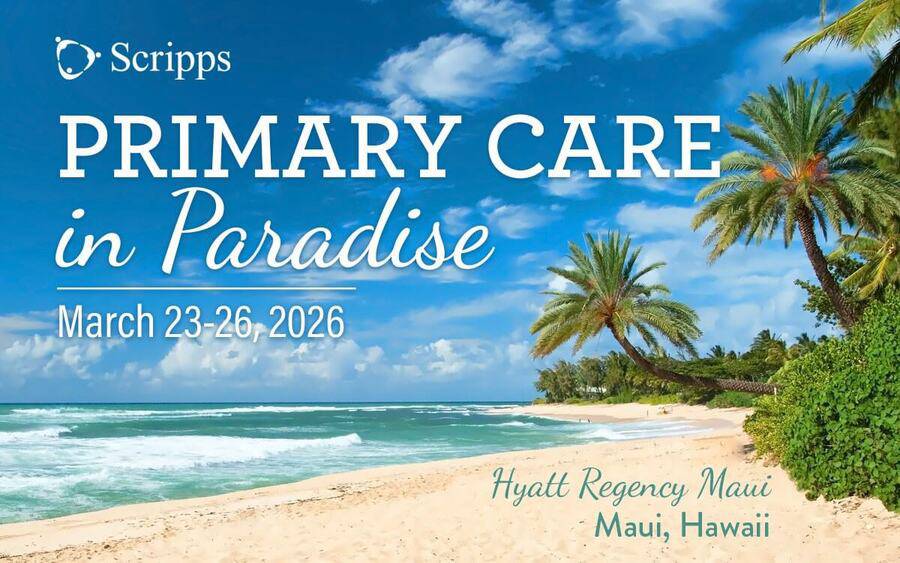 Photo of beach in Maui for Primary Care in Paradise conference - March 23-26, 2026