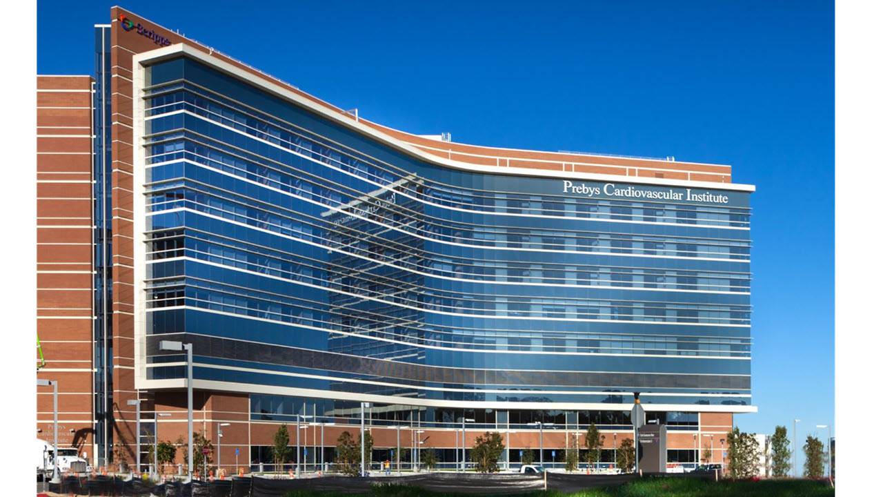 Exterior of Prebys Cardiovascular Institute in La Jolla.