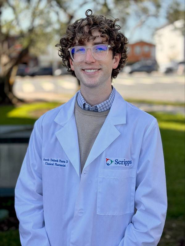 Jacob Deheck, PharmD; PGY1 Pharmacy Resident