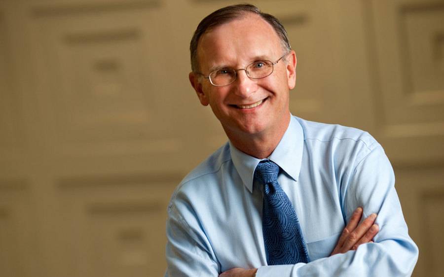 Michael Kosty, a Scripps La Jolla oncologist, smiles after being elected to the ASCO board of directors.