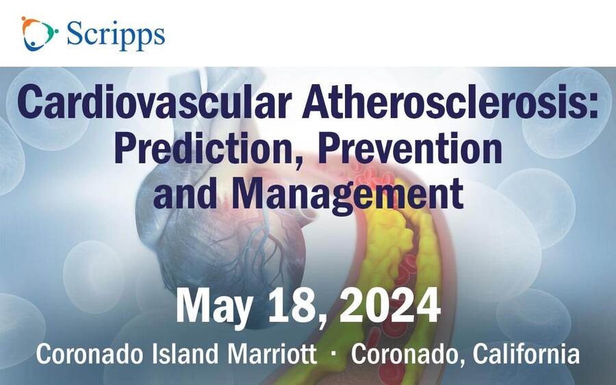 Cardiovascular Atherosclerosis: Prediction, Prevention and Management - May 18, 2024 - Coronado Island Marriott