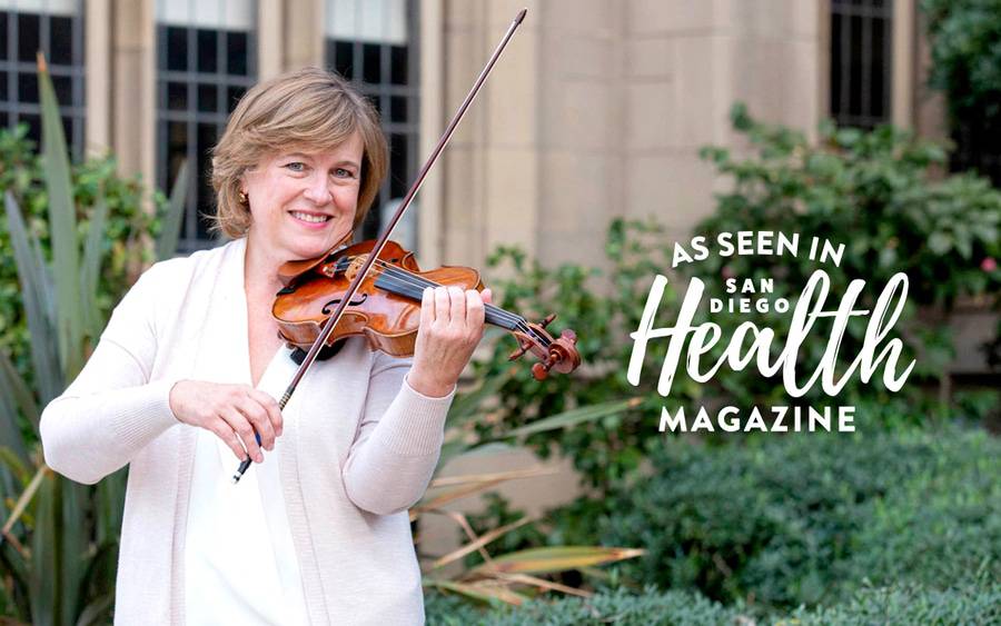 Lisa Sutton, 65-year-old Vancouver-born and Ivy League-educated violinist spent decades honing her craft and now exercises it both for live audiences, as assistant concertmaster and member of the LA Opera’s orchestra, and for movie and television soundtrack recordings. 