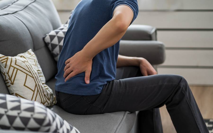 There are different types of back pain.